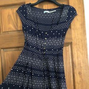Blue Polka Dot Romper